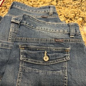 Union Bay jean cargo short lot size 11